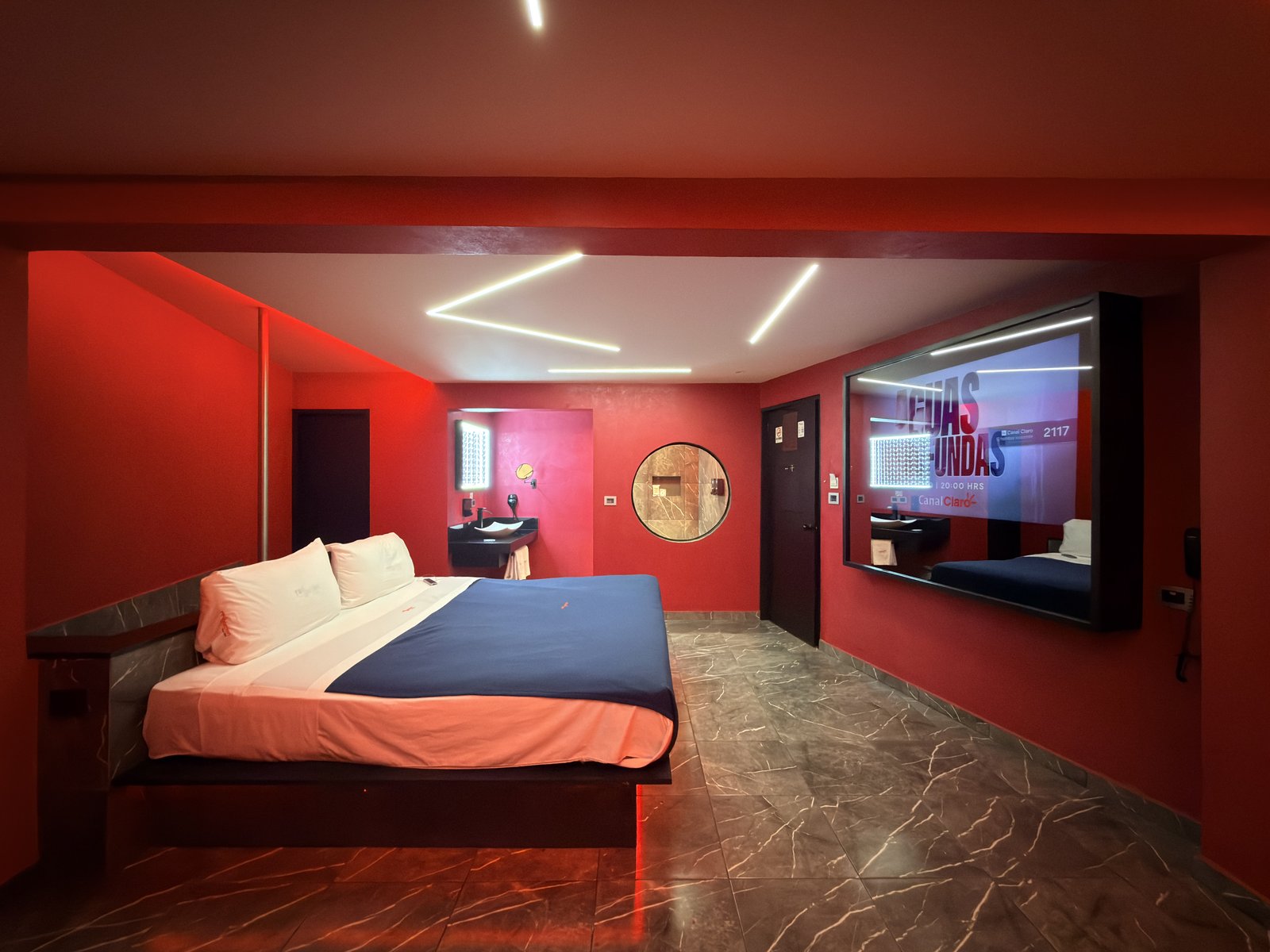 Cama de Suite Hotel en Red Garden Hotel CDMX